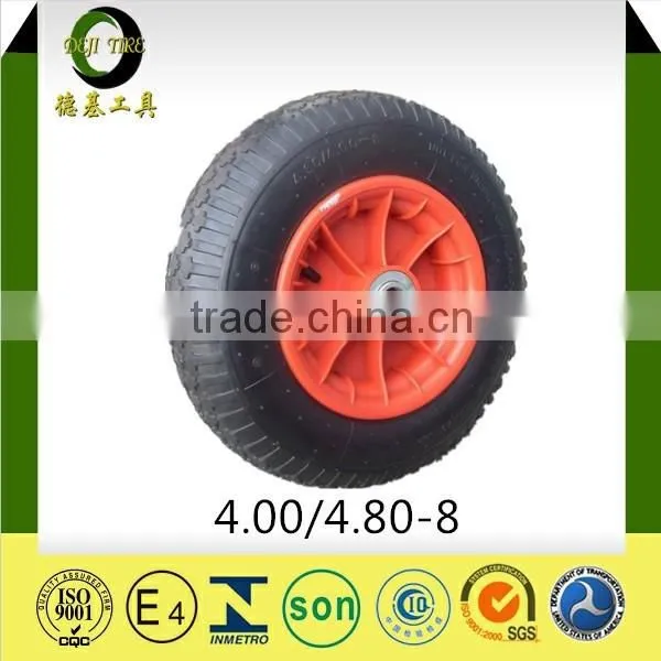 4.00-8 2PR 4PR HIGH QUALITY CHEAP PRICE AIR WHEEL WITH BIG BEARING photo-6