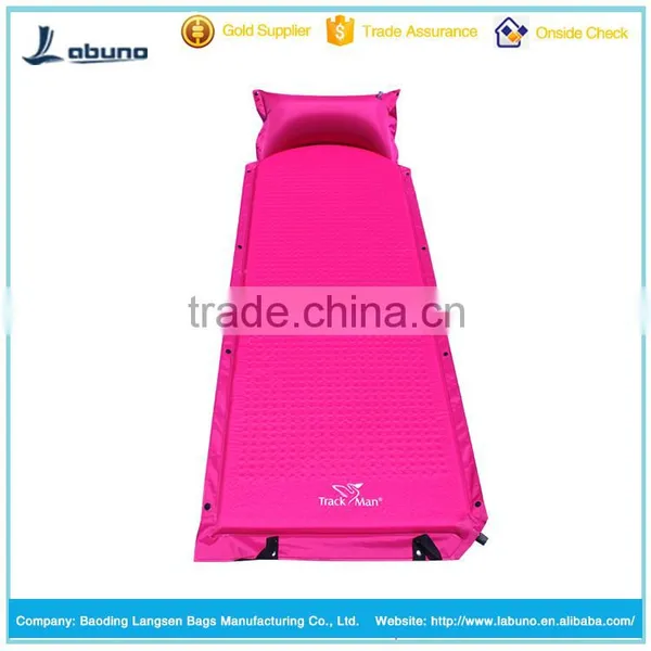 Outdoor Camping Tent Automatic Inflatable Mattress Dampproof Blow-up Lilo Dampproof Mat Single Nap Mat photo-2