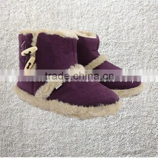 New Ladies Snugg Microsuede Boots Warm Toggle Ankle Slippers photo-6