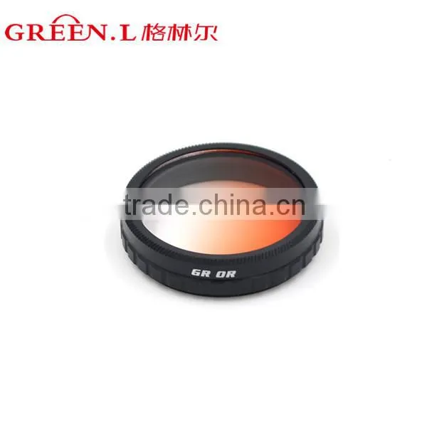 DJI Phantom 3 Professional and Phantom 3 Advanced Graduated Lens Filter Set 3 Pieces: Graduated ND8 Filter, Orange Filter and Bl photo-4