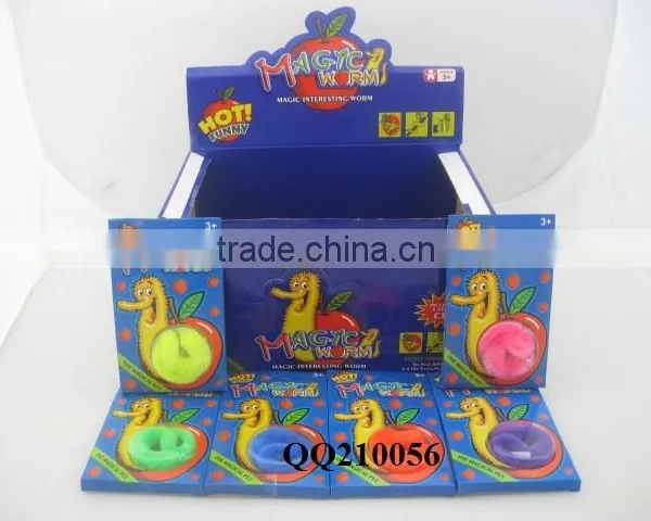 Magic Twisty Wiggle Worm Toy Fuzzy Magic Worm photo-4