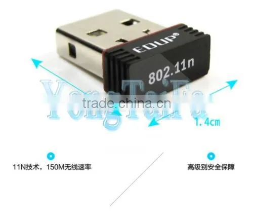 EDUP EP-N8508 USB 150 Mbps Wireless Wifi Mini 150M Network Card 802.11 Bgn for For Raspberry Pi 3 Model B photo-5