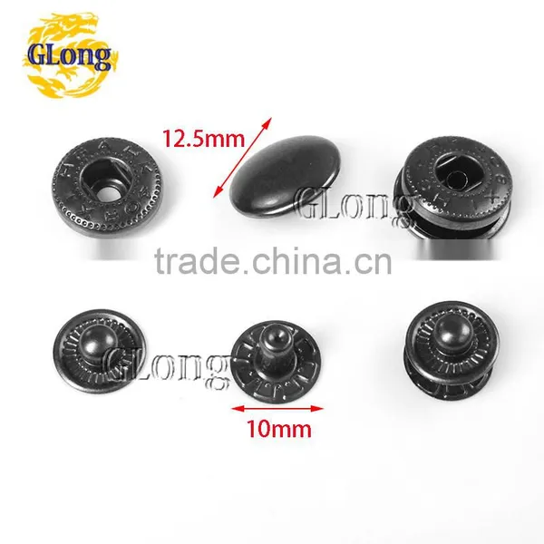 Metal Press Studs Sewing Button Snap Fasteners Sewing Leather Craft Clothes Bags #GZ153-12 photo-2