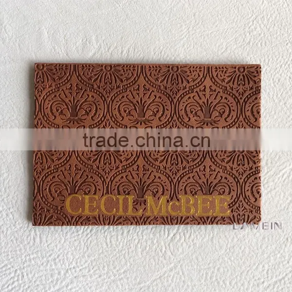 Factory Wholesales Imitation Leather Label Patch for Children's Hats photo-2