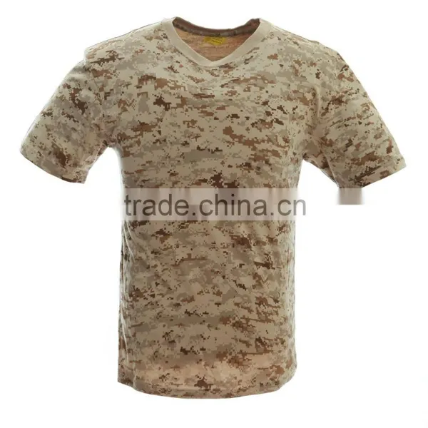 100% Cotton Military T-shirts With Many Color photo-2