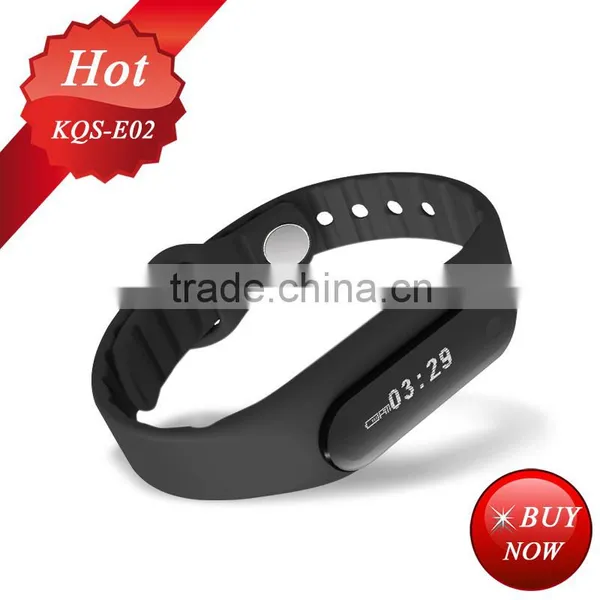 E06 Smart Bracelet E06 Silicon Wristband/Pedometer Monitoring Smart Watch for Health photo-5