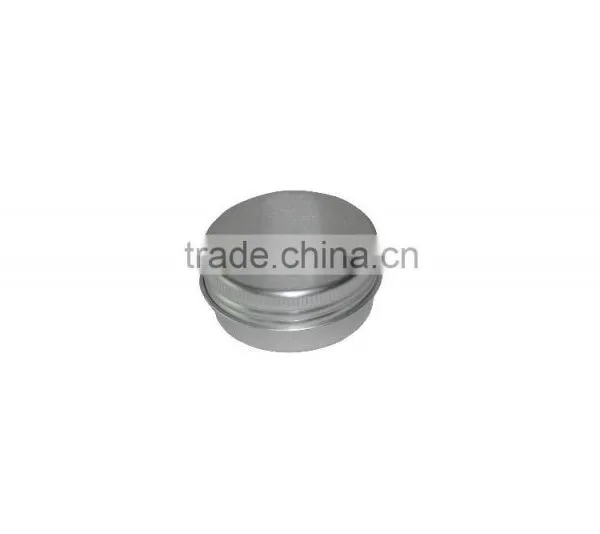 Small Round Tin Box With Clear Window and Screw photo-2