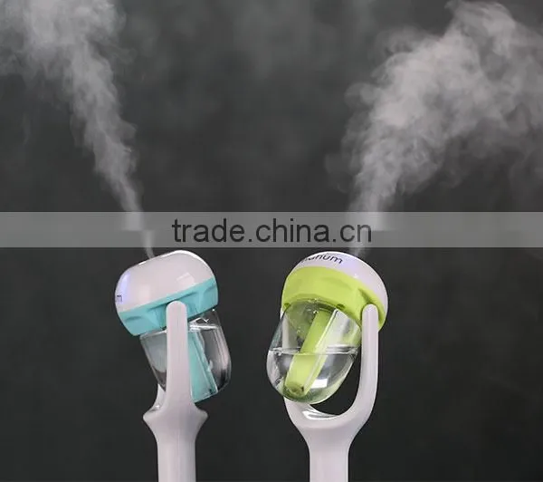 Water Bottle Steam USB Humidifier Air Mist Diffuser photo-3