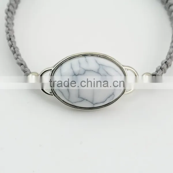 2016 Fashion Women Jewelry Natural Stone Rope Bracelet photo-3