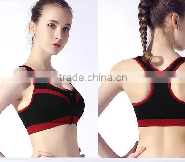 Summer Style Women Cotton Stretch Athletic Vest Gym Fitness Sports Bra photo-3