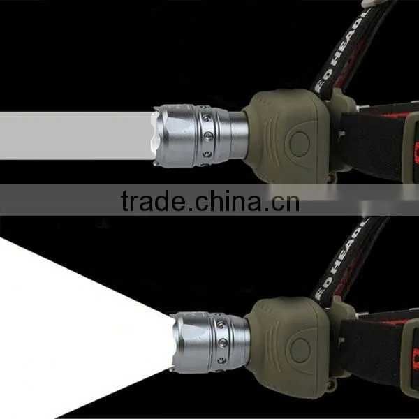 T27 AAA Plastic Camping Outdoor 3 Watt LED Camping Led Headlight photo-3