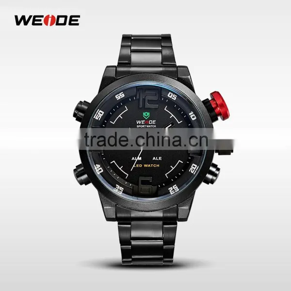 China Brand Wrist Watches 3 ATM Water Resistant Luxury Man Weide Led Watch