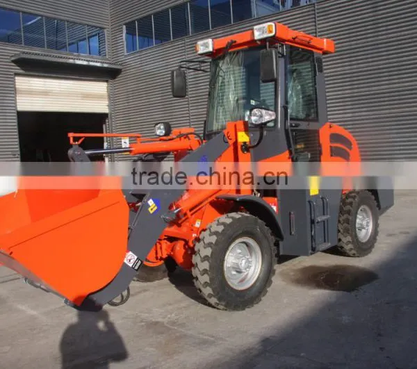 New Brand China High Quality 1t Mini Wheel Loader With Electric Joystick for Sale photo-4