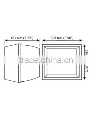 ETL CETL DLC 90w Surface Mount LED Canopy Light 5 Years Warranty photo-4