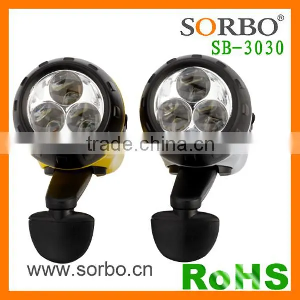 SORBO China Supplier Emergency Powerful Torch Light Dynamo LED Torch With Radio photo-5