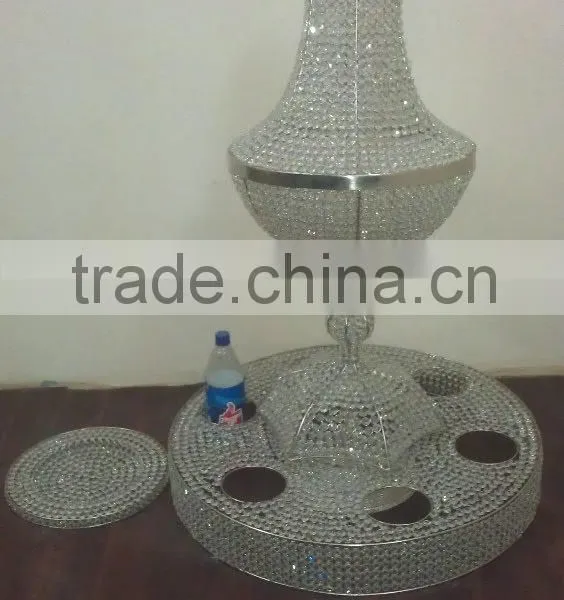 Table Top Chandelier Centerpieces for Weddings