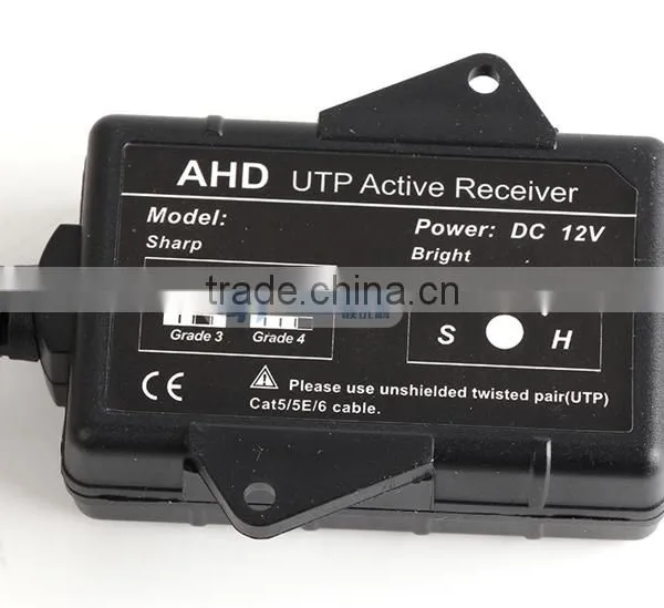 1080P AHD Camera Video Receiver UTP Network Power CAT 5e,CAT 6 TO Camera CCTV BNC Support MAX 450M photo-5