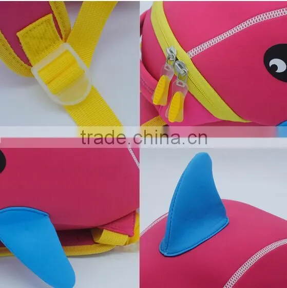 Kids Backpack Bag / Children Waterproof Backpack / Cartoon Bag,Dolphin Shape Backpack photo-4