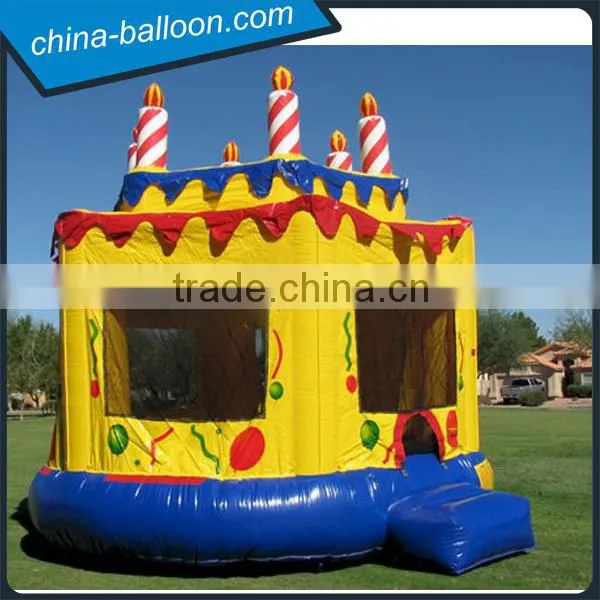 PVC Tarpaulin Inflatable Cake Bouncer,inflatable Cake Castle for Sale photo-2