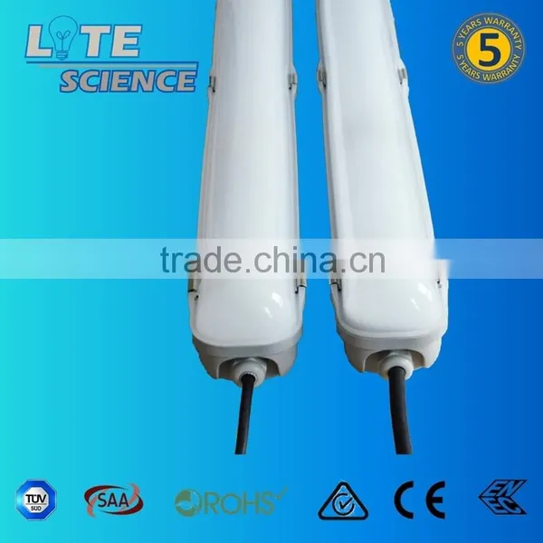 Ip65 2ft 0.6m 15W Dali Driver Led Tri-proof Light Fixture Waterproof Led Tri-proof Light photo-3