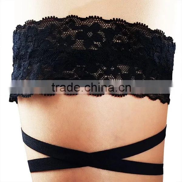 Hen Party Black Sexy Grils Women Sexy Leg Garters photo-2