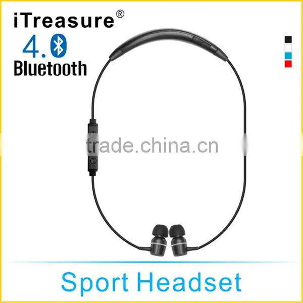 In-Ear Sports Neckband Waterproof Bluetooth Headphone, Sport Stereo Noise-Cancelling Bluetooth Earbud photo-3
