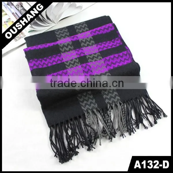 A132-D Wavy Cashmere Pashmina Cheap Scarf