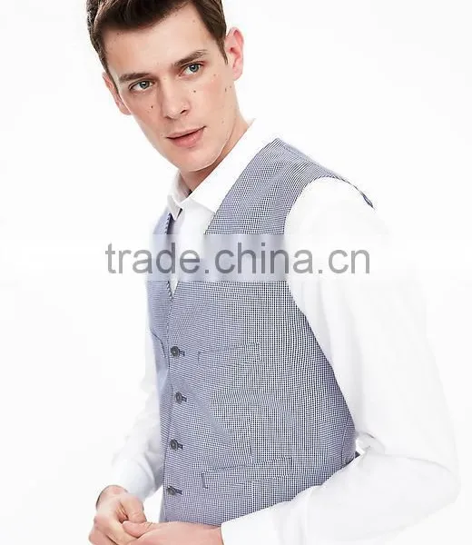 Bospoke Slim Fit Light Grey Latest Design Coat Pant Men Suit photo-4