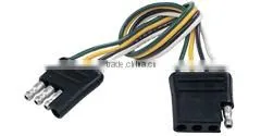 4 Pole/Way Trailer Plug Wire Harness