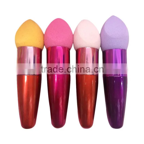 1PCS High Quality Makeup Cosmetic Lollipop Brushes Set Sponge Drop Brush Cream Foundation 4 Colors