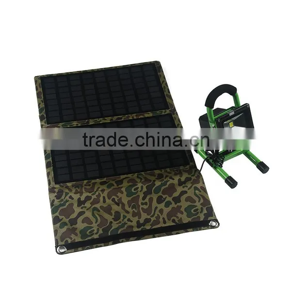 20W Solar Charger Waterproof for Camping