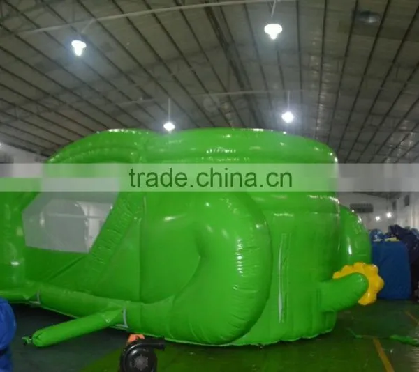 Selling Cutely Giant Dinosaur Castle Combo Inflatable Combo Bouncer for Children photo-6