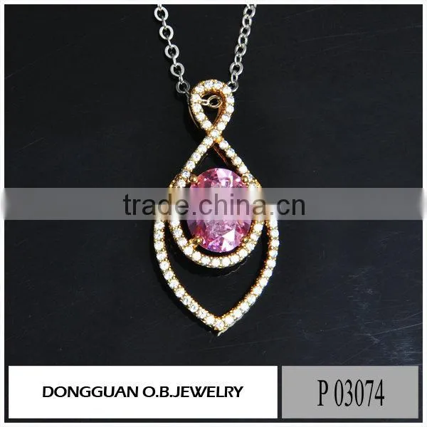 New Arrival Emerald Pendant Brass Silver Jewelry/custom Big Stone Pendant Design photo-3