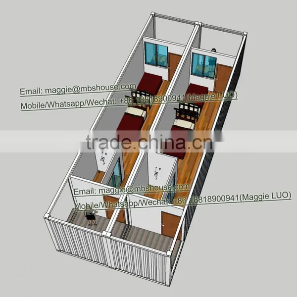 Modular 40HQ Shipping Container Hotel Unit photo-5