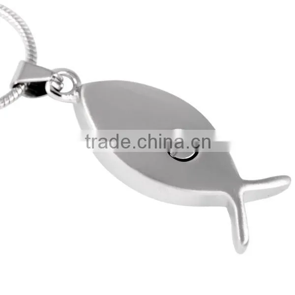 Christ Fish Religious Cremation Jewelry photo-2
