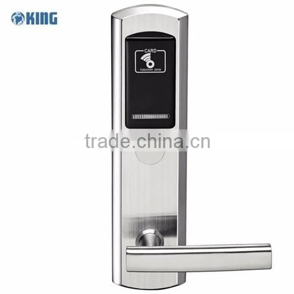 Stainless Steel RFID Key Card Hotel Electronic Door Lock photo-2