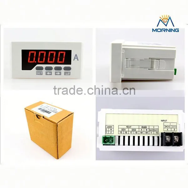 White And Black Ac Or Dc Current Ampere Meter photo-4