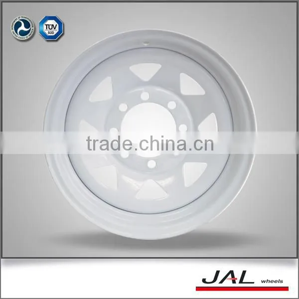 2016 Hot Selling 8 Spokes Steel Trailer Rim photo-6