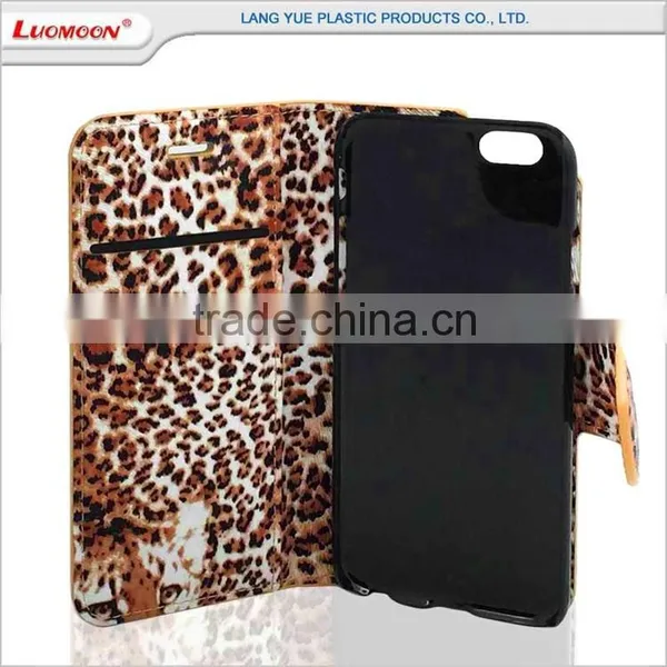 Luomoon New Separable Style Luxury Leopard Pattern Leather Flip Cover Case for Xiaomi Redmi Note 3 Mi5 photo-4
