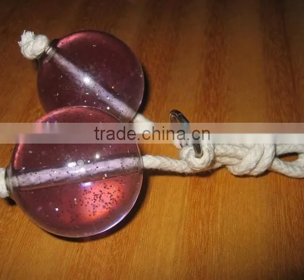 Wholesale Novelty Gift Toy Light Clacker Ball With Handle photo-3