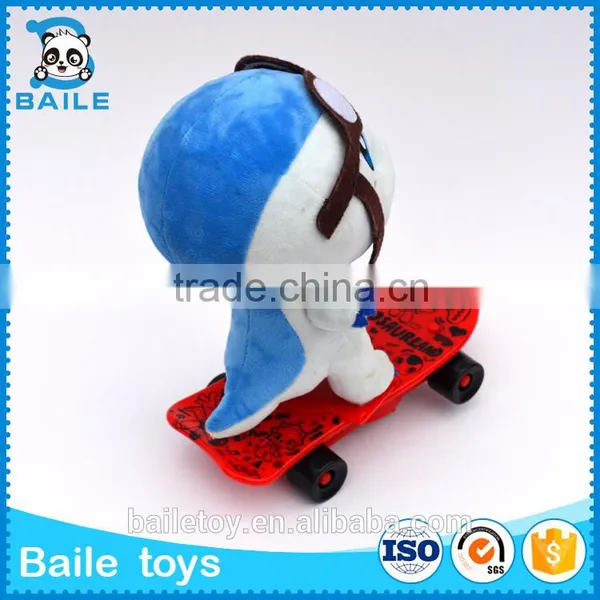 Custom Wholesale Best Made DongGuan Skate Stuffed Toy Cute Dinosaur photo-5
