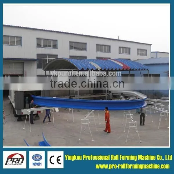 Super large arch sheet roll forming machine or arch roof panel roll forming machine