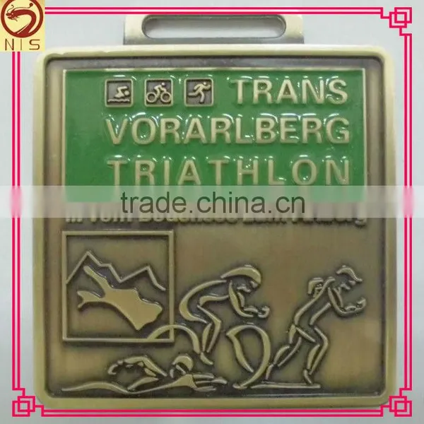 2014 High Quality Customized Triathlon Medal