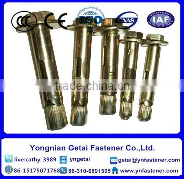 Sleeve Anchor Bolts Carbon Steel With Hex Nuts and Bolts DIN Standard photo-2
