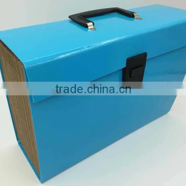Functional Accordion Paper File Pocket Box With Divider photo-4