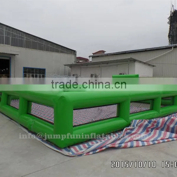 Mesh Wall Inflatable Pitch for Sports,nets Walled Inflatable Sport Arena 12x12m Inflatable Sports Court photo-2