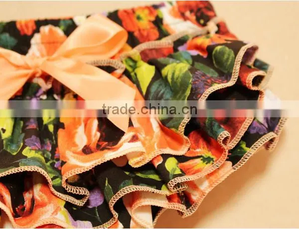 Foreign Trade New Baby Pants Collocation PP Hair Band Two Piece Fashion Cute Camellia photo-5