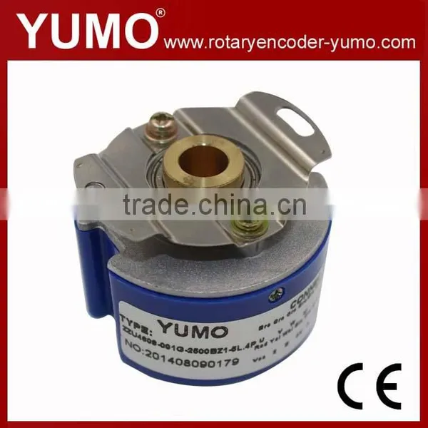 IHU4808 8mm 48mm Motor Optical Sewing Machine Hollow Shaft Incremental Rotary Encoder