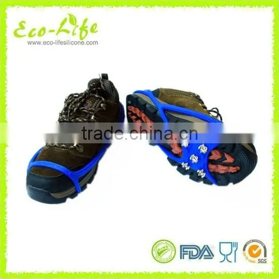 Wholesale 4 Sizes Silicone Anti-skiding Shoes Cover, Outdoor Crampons photo-3