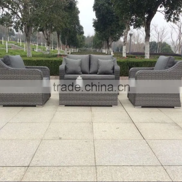 Wholesale Mordern High Quality All Weather Synthetic Rattan Outdoor Furniture Sofa Set photo-4